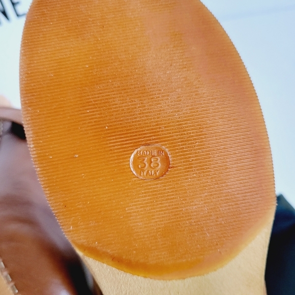 Re/Done 70s style leather clogs - Picture 4 of 8